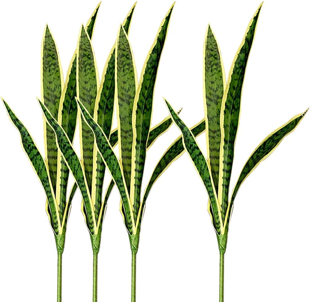 Home Office Layout - نباتات Sansevieria اصطناعية ثعبان صناعي ،