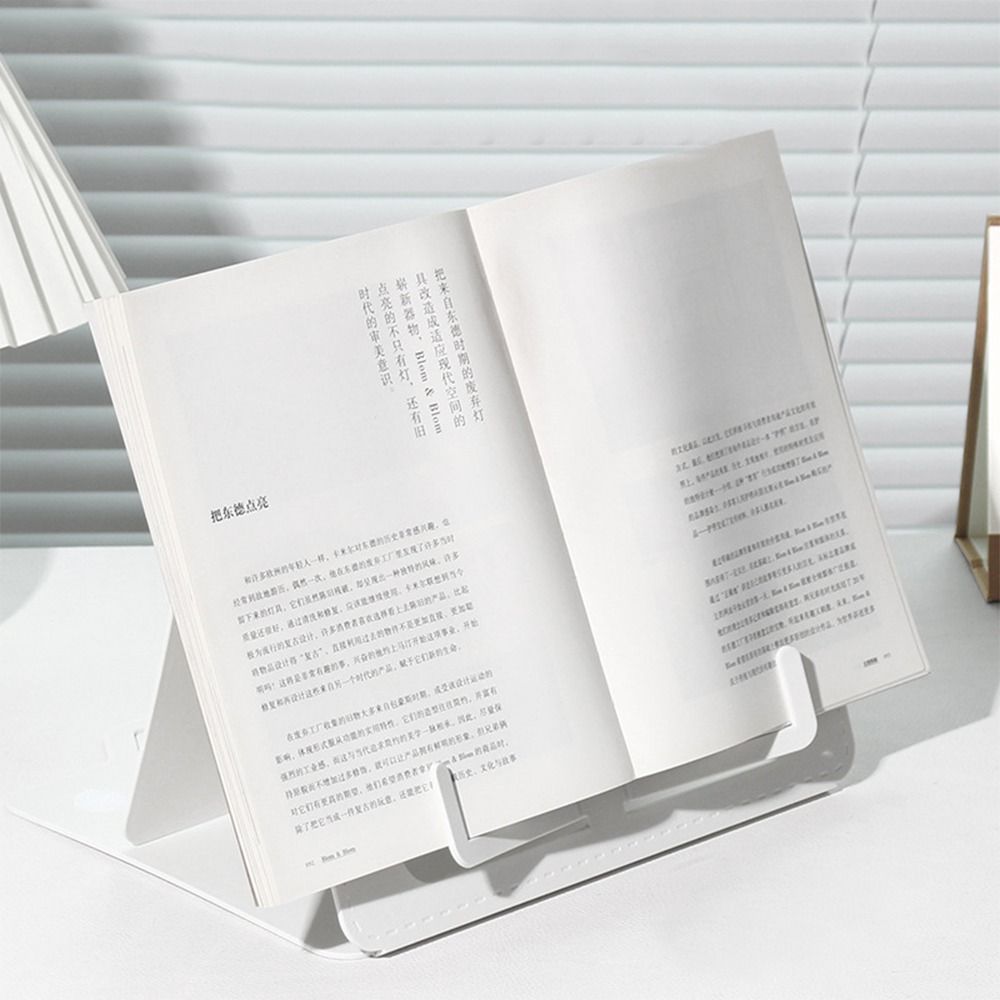 Document Holder Stand - رف قراءة بسيط محمول قابل للطي،
