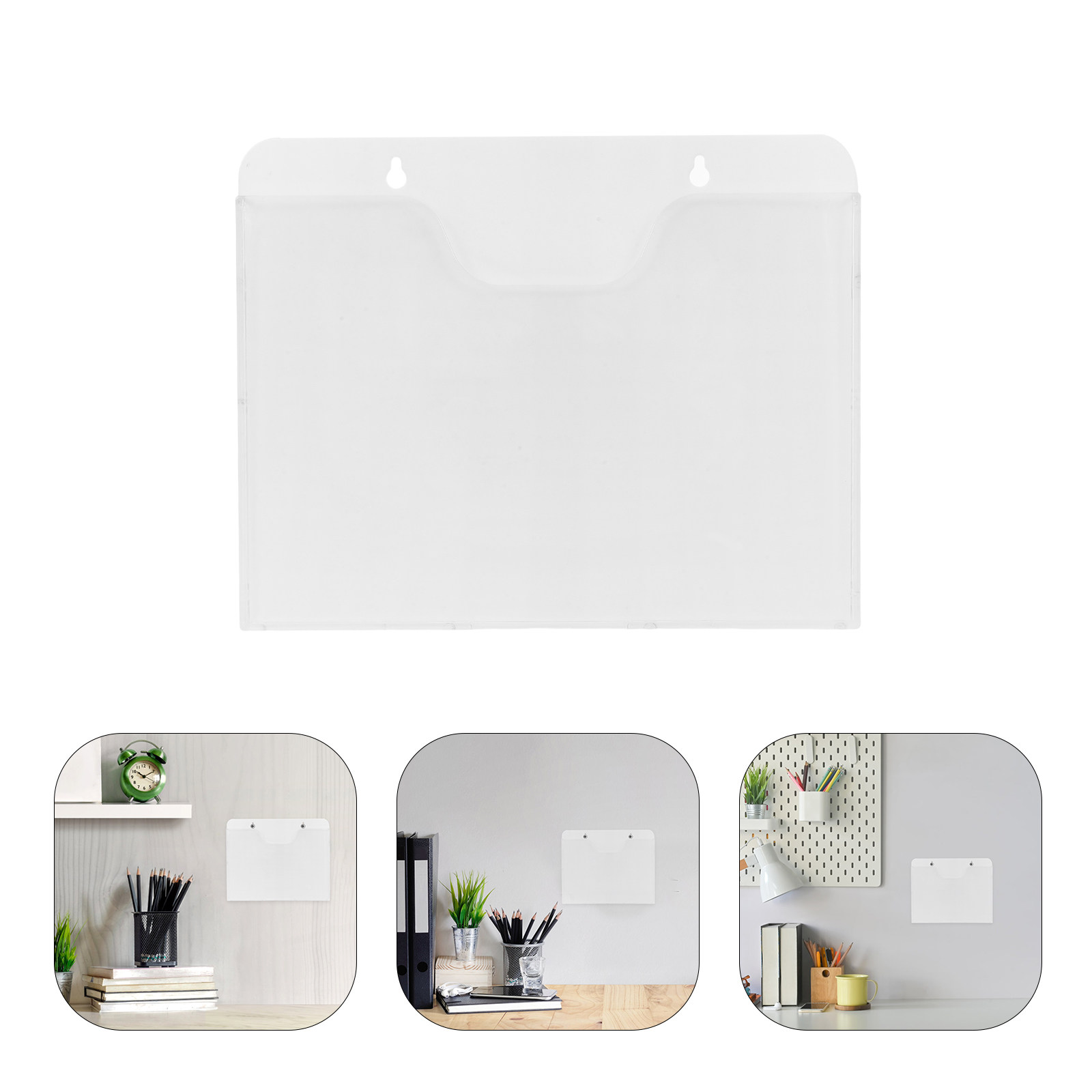 Document Holder Stand - قطعتان من حامل الكتب الأكريليكي الشفاف