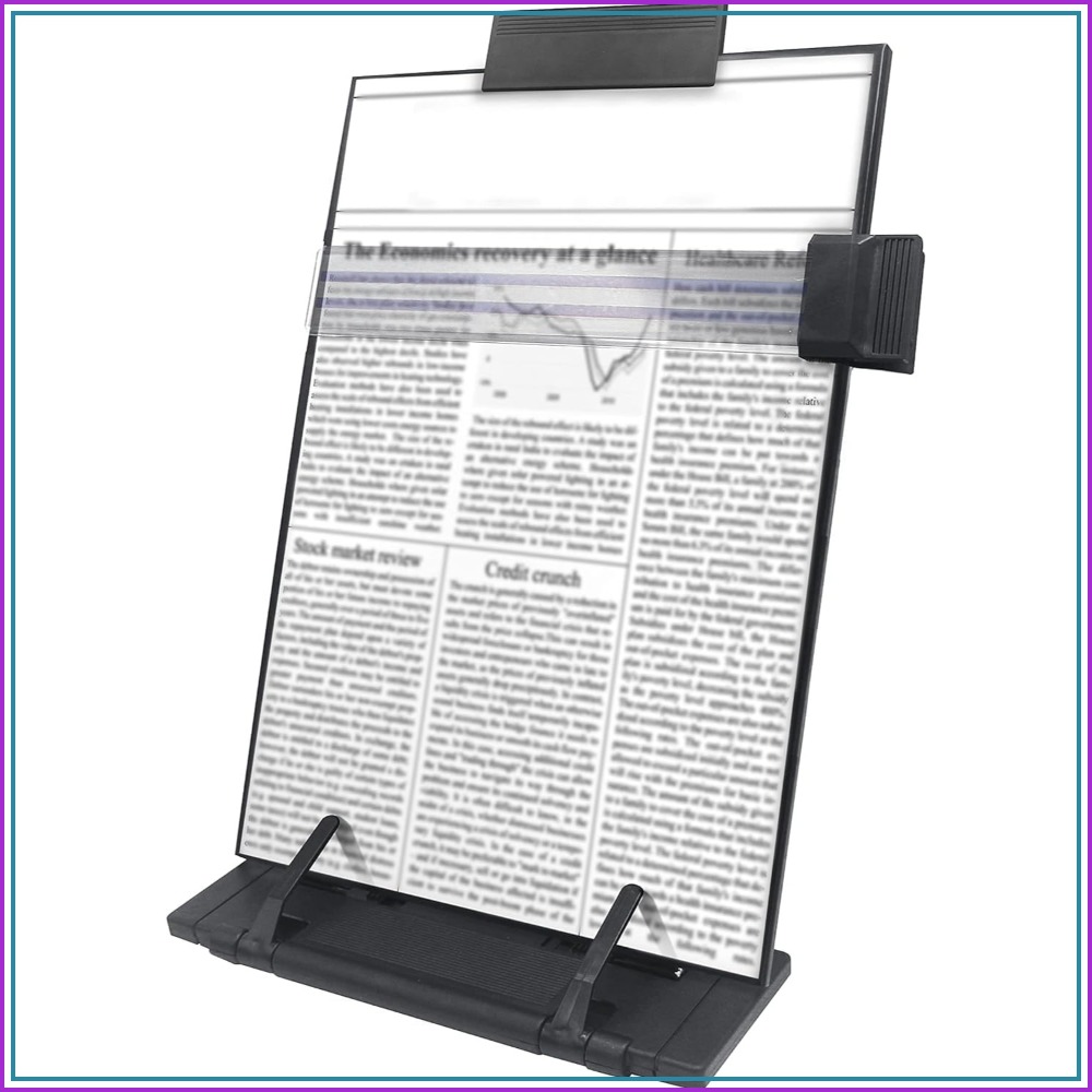 Document Holder Stand - حامل مستندات مكتبي قابل للتعديل بـ