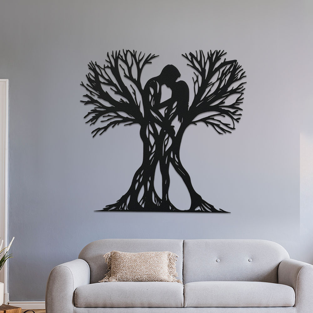 تمثال شجرة معدني بتصميم مستوحى - مراجعة Home Office Room Inspiration وسعره