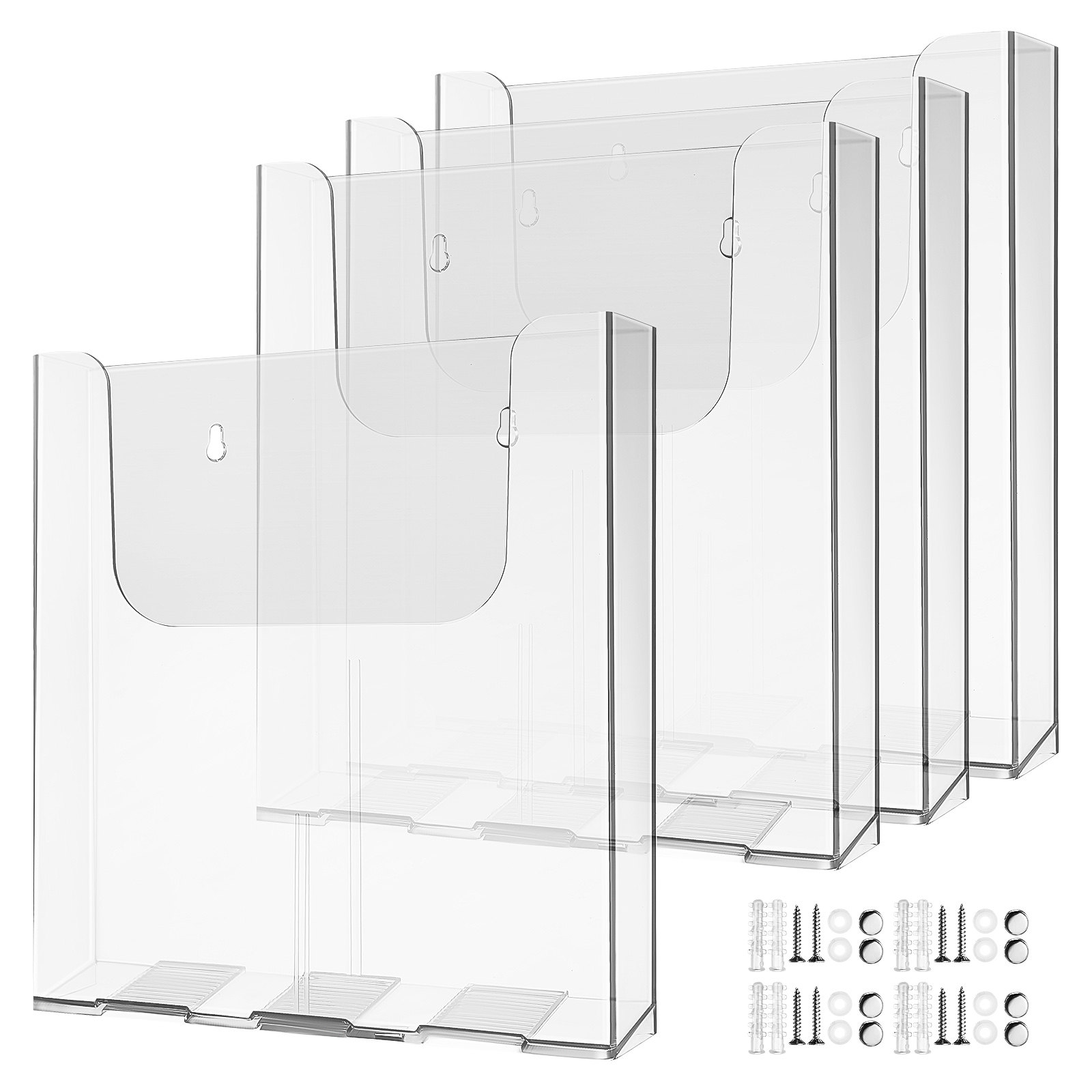 4 قطع حامل كتيبات جداري من الأ - مراجعة Document Holder Stand وسعره