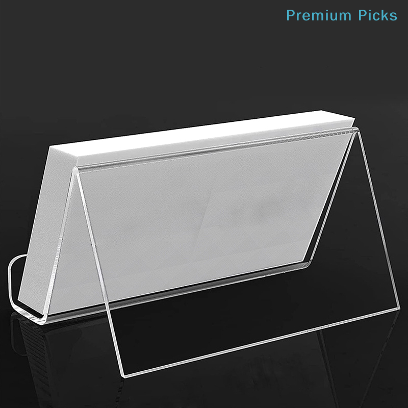 حامل بطاقات عمل شفاف من الأكري - مراجعة Document Holder Stand وسعره