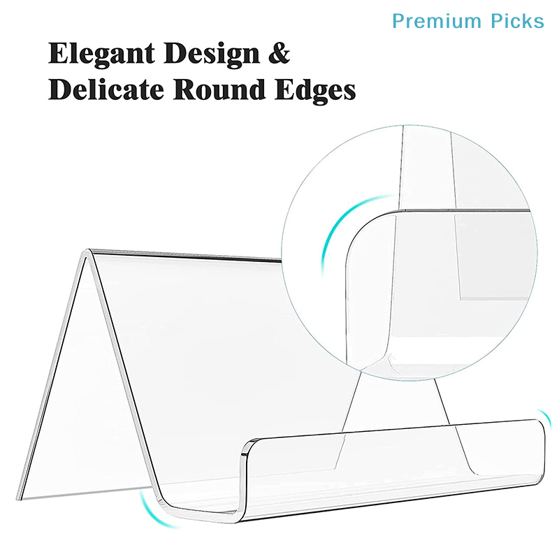 حامل بطاقات عمل شفاف من الأكري - مراجعة Document Holder Stand وسعره