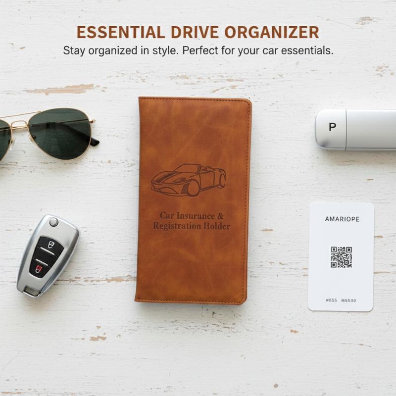 حامل شهادات تسجيل وتأمين السيا - مراجعة Document Holder Stand وسعره