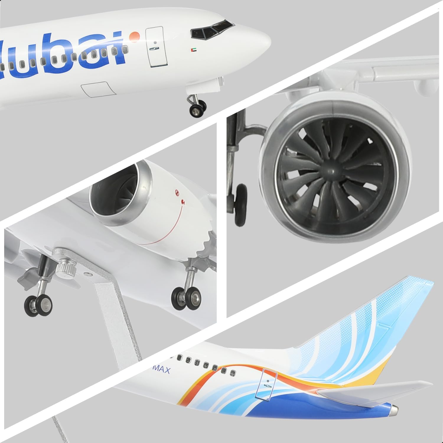 نموذج طائرة دبي B737 مصنوع من  - مراجعة Home Office Dubai وسعره