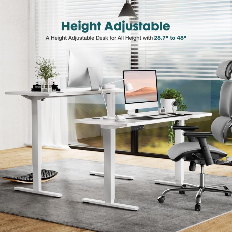 طاولة كمبيوتر قابلة للتعديل كه - مراجعة Home Office Work Table وسعره