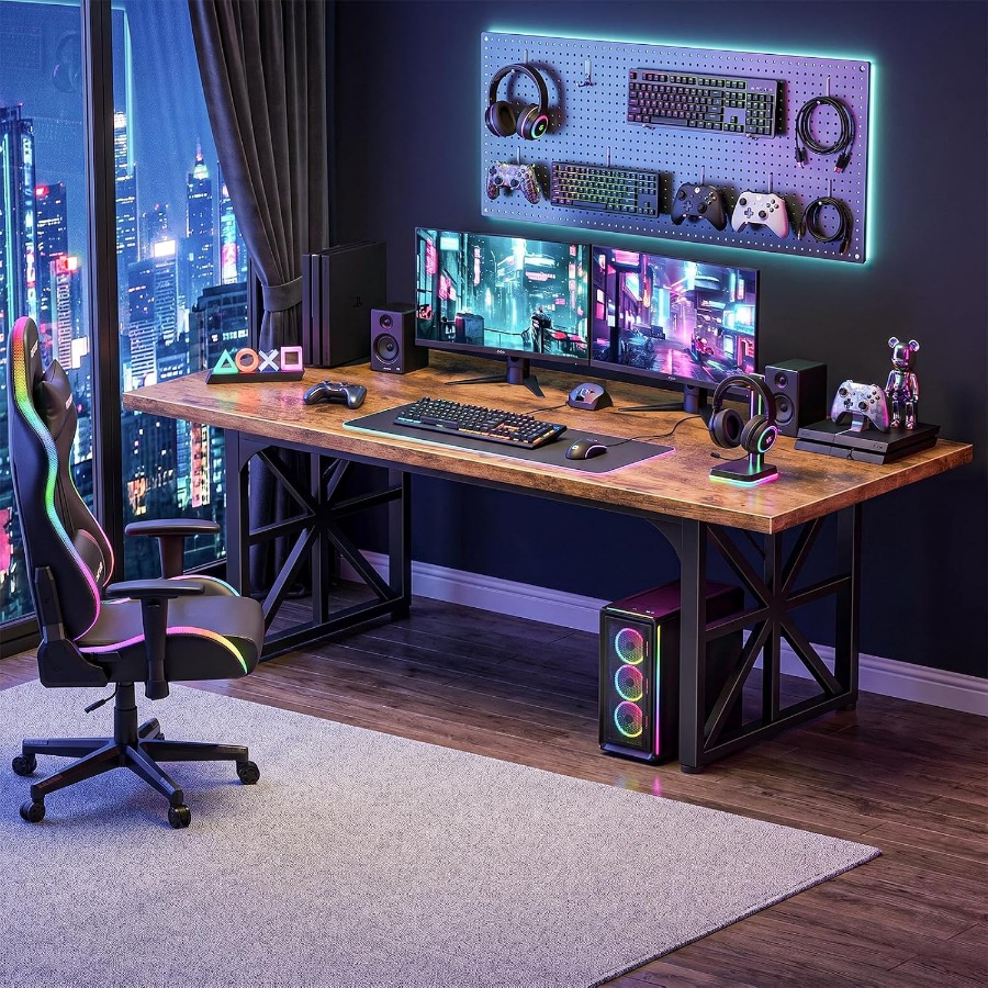 مكتب تنفيذي بحجم 71 بوصة، طاول - مراجعة Home Office Work Table وسعره